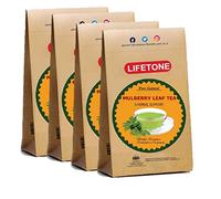 lifetone the tea for better life, Thé aux feuilles de mûrier | Thé sain sans caféine | Thé diabétique (80 sachets de thé)