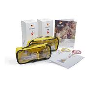 LifeVac® Duo Pack, 2 kits complets, kit de premiers secours, anti-étouffement pour adultes et enfants, efficacité prouvée, comprend 2 kits avec chacun 4 masques et un sac de transport.