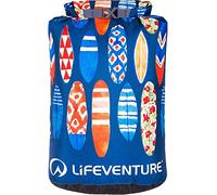 Lifeventure 100 Percent Waterproof 25l Dry Bag with Surfboards Print, Ideal for Paddleboarding, Kayaking, Swimming, Beach and More Sac étanche Mixte, Planches de Surf, 15 l