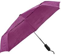 Lifeventure Compact Telescopic Trek Umbrella Purple Parapluie Unisex-Adult