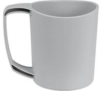 Lifeventure Ellipse Mug en plastique pour camping, voyage et plein air, gris clair, 300 ml