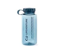 Lifeventure Gourde Tritan 1 litre pour randonnée, camping, sports de plein air, sans BPA, anti-fuite, couvercle à visser, avec mesures latérales du volume