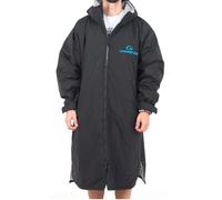 Lifeventure Peignoir à langer | Coupe-vent, imperméable, traité anti-odeurs, manteau poncho doublé polaire pour natation, surf, camping