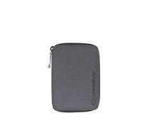 Lifeventure Portefeuille de voyage Mini protégé RFID – Zippé 2 volets, porte-passeport (Gris)