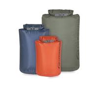 Lifeventure Sac étanche ultraléger, Tissu indéchirable siliconé avec Coutures entièrement collées (5 L, 10 L, 25 L), Tons Terre