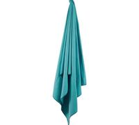 Lifeventure Serviette de Voyage en Fibre Souple recyclée | Compact, légère à séchage Rapide pour Le Sport et la Plage, Design sans Sable, Taille L, Bleu Sarcelle