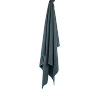 Lifeventure Serviette de Voyage en Fibre Souple recyclée | Compacte, légère à séchage Rapide, pour Le Sport et la Plage, Design sans Sable, Taille XL, Gris