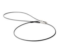 Lifeventure Sliding Cable Lock L'antivol Unisex-Adult, Silver