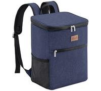 Lifewit Sac a Dos Isotherme 24L(30 Cannettes), Grand Sac à Dos Isotherme Repas Adulte, Glaciere Étanche Souple Portable pour Hommes Femmes, pour Pique-Nique/Plage/Barbecue/Camping/Voyage, Bleu Foncé