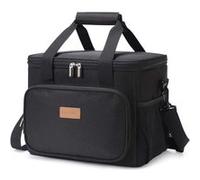 Lifewit Sac isotherme 15L - Sac de repas - Noir Noir G