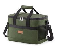 Lifewit Sac Isotherme 20L, Grand Format Glaciere Souple Isothermes, Portable Sacs Isotherm Courses Surgelés pour Voyage, Pique Nique, Camping, Plage, Vert