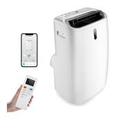 LIFEZEAL Climatiseur Mobile, 16000BTU Climatiseur Portable avec Fonctions Refroidissement, Chauffage, Déshumidification et Ventilation, Télécommande/Application, Minuterie 24H (16000 BTU)
