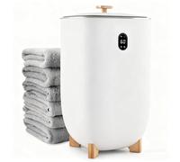 LIFEZEAL Sèche-serviettes électrique 35 l - Avec mode séchage et fonction minuterie - Pour salle de bain, peignoir, couverture et pyjama