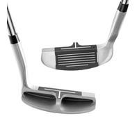 LIFEZEAL Wedge Golf, Club de Golf Chipper en Acier Inoxydable, pour Adultes, Golf pour Débutants et Professionnels, Angle de Lie 72°, 89cm, Argent