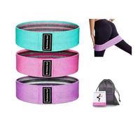 LifgWas 3pcs Suright Bande Elastique Musculation, Bande Elastique, Flexband, Elastique Sport, Musculation, Bande de Résistance de Force pour Femme/Homme, pour Yoga, Gym ou Pilates, élastiques