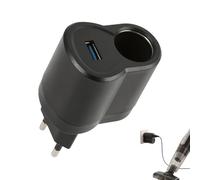 LifgWas Adaptateur Allume Transformateur 220V 12V Cigare de Voiture