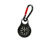 LifgWas Boussole avec Mousqueton, Coque en Alliage de Zinc Résistant, Porte-Clés pour Randonnée, Camping, Survivalisme - Mini Boussole Portable, Idée Cadeau pour Enfants et Adultes