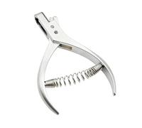 LifgWas Pince à Encocher en Acier Inoxydable, Pince Perforatrice en U pour Papier et Tissu, Pince de Couture pour Marquer les Patrons, Force de Coupe 45N, Outil de Tailleur 10x7cm