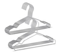 LifHap Lot de 20 cintres pour Enfants, 31 cm en Acier Inoxydable très résistants et Peu encombrants, antidérapants en Fil métallique pour Enfants, bébés, Tout-Petits, vêtements d'enfants