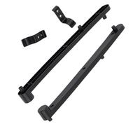 LIFKICH 1ensemble Jeu de Glissières Latérales Cachées pour Armoire Rail de Porte Coulissante Robuste et Silencieux Installation Facile pour Placards et Bibliothèques