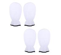 LIFKICH 2 Paires Mitaines Chauffe-mains Exfoliantes en Flanellette Effet Hydratant pour Spa Mains à Domicile