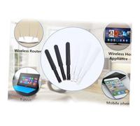LIFKICH 2 pièces Antenne Omnidirectionnelle Gain Élevé Antenne Plate Forme Déventail Connecteur SMA Intérieur Compatible Routeur