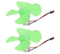 LIFKICH 2 Pièces Kit Générateur D'éolienne Portable en Métal Vert, | Installation Facile, Haute Efficacité, Compatibilité Étendue, pour Apprentissage, Expérience, Projet Éducatif