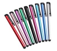 LIFKICH 30pcs Stylets Capacitifs en Métal Légers pour Écriture Manuscrite et Marquage de Documents sur Écran Tactile de Téléphone, Tablette et Ordinateur Portable Couleur Aléatoire
