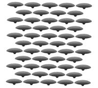 LIFKICH 400 pièces Cache Vis Décoratif Plastique Noir Capuchons pour Vis Cruciformes Protection et Finition pour Meubles et Armoires Installation Facile et Finition Propre