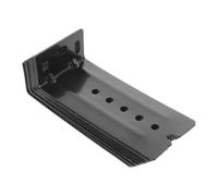LIFKICH 8 Pièces Rails sous en Extensible Coulissant pour Alliage Support et Noir, Installation Facile, Compatible de Tiroirs et Plateaux Clavier Bureau