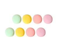 LIFKICH 8pcs Éponges de Maquillage pour Fond de Teint et Correcteur en Pu Hydrophile, Usage Sec et Humide, Économise la Poudre Maquillage Quotidien Couleur Aléatoire