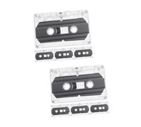 LIFKICH 8pièces Cassettes Audio Vides pour Création Accessoires Vintage pour Enregistrements De Souhaits Et Célébrations