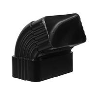 LIFKICH Adaptateur Coudé Aluminium pour Gouttière Raccord Antirouille pour Remplacement Connexion Pratique de Tuyau de Descente Pluviale