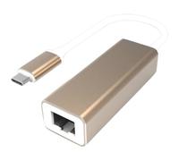 LIFKICH Adaptateur USB C Ethernet 1000 Mbps pour Ordinateurs Portables et Tablettes, Convertisseur Rj45 Type-c en Abs, Solution Double Haute Vitesse Couleur Aléatoire