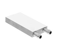 LIFKICH Bloc De Refroidissement Pour Processeur Et Gpu Aluminium 40x80 Mm Sortie Latérale, Système De Refroidissement à Eau Silencieux Pour Ordinateur De Jeu, Compact, Solide