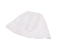 LIFKICH Bonnet de Coiffure en Silicone Réutilisable Blanc avec Petits Cercles pour Facilitation Teinture des Cheveux, Outil pour Salon et Barbier