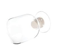 LIFKICH Bouteille en Verre Transparente 125 ML pour Allumettes Bocal de Rangement Multifonctionnel Fond Plat pour Affichage D’Échantillons et Stockage en Intérieur