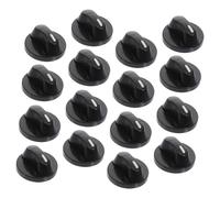 LIFKICH Bouton de Commande pour Cuisinière à Gaz 8 Mm Plastique Blanc Rotatif Fonction Remplacement Direct Usage la Cuisine Lot de 50 Pièces Solide