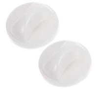 LIFKICH Boutons de Commande Interrupteur de Vitesse et Minuterie en Abs Blanc pour Ventilateur 2pcs pour Fête Estivale à Usage Domestique ou Extérieur