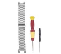 LIFKICH Bracelet Montre Acier Inoxydable Trois Brins 18Mm Confortable Compatible Montre Connectée Homme Usage Quotidien