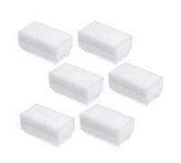 LIFKICH Brosses Sensorielles Douces en Éponge Blanche pour Bébé Lot de 6 Brosse de Bain Double Face en Matériau Ultrasouple, Maison Crèche