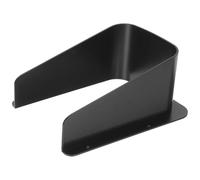 LIFKICH Cache de Sonnette en Acrylique Noir pour Machine de Contrôle D'accès et Machine de Pointage, Protection Pluie Étanche Retrait Pratique, pour Usage Extérieur