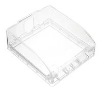 LIFKICH Cache de Sonnette Extérieur en Plastique Haute Dureté, Protection Pluie pour Sonnette de Porte, Solide et Adapté à Usage Domestique