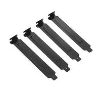 LIFKICH Cache D'emplacement Arrière D'ordinateur Pci en Métal Noir 20 Pièces, Plaque D'extension Ventilée Anti-poussière, pour Boîtiers D'ordinateurs, Compatible Usages Informatiques