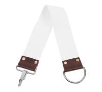 LIFKICH Ceinture de Rasoir en Toile Double Couche, Cuir à Barber pour Affûtage Précis, Outil Professionnel pour Rasoir Droit et Couteaux, Sangle D'affûtage Résistante, Usage Atelier