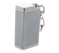 LIFKICH Cendrier Portable avec Porte-clés Cendrier Étanche et Coupe-Vent Léger Compact et Hermétique pour Fumeurs pour Voyage Camping et Usage de Poche