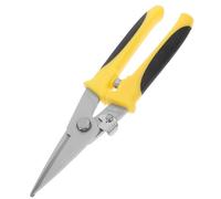 LIFKICH Cisailles à Métaux Antidérapantes Coupe Tôle Multifonctionnelles Poignée Bicolore En Caoutchouc Pour Bricolage Et Taille De Haies