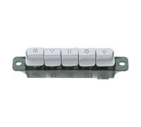 LIFKICH Clavier de Commande pour Hotte Aspirante à 5 Boutons, Panneau Mécanique 11 Cm, Interrupteur de Remplacement pour Cuisinière, Accessoires pour Hottes Cuisine, Usage Domestique