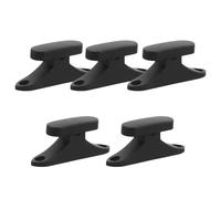 LIFKICH Clips de Fixation Universels en Plastique Noir Maintien Sécurisé 5 Pièces Accessoires Élégants pour Étui de Violon et Alto pour Performances et Voyages