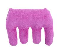 LIFKICH Coussin de Préhension pour Doigts Séparateur en Velours Corail et Éponge, Renforceur de Force Confortable pour Rééducation à Domicile Bureau